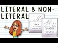 Literal Nonliteral Language Poetry for Beginners
