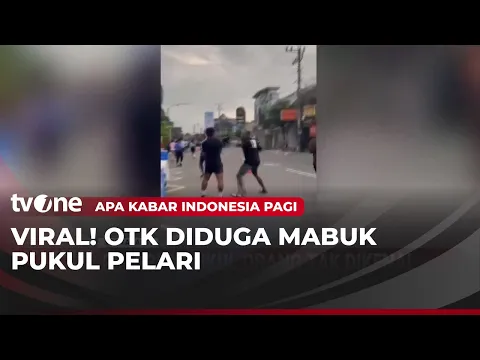 Tengah Ikuti Event, Pelari Tiba-Tiba Dipukul OTK Mabuk