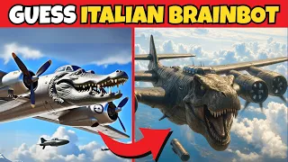 🧠 Guess Italian and Indonesian Brainrot by Scenes 😄 | Tralalero Tralala, Orcalero Orcala, Dinossauro