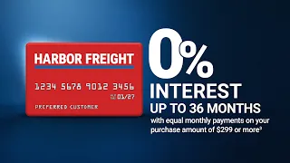 The Harbor Freight Credit Card