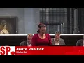 Jente van Eck van SP Brabant over financiering GOL