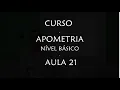 Download Lagu CURSO: APOMETRIA - NÍVEL BÁSICO - 21ª AULA