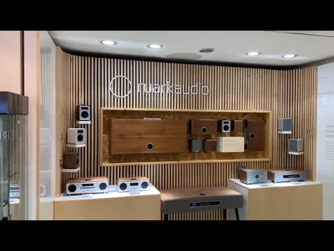 Download MP3 Ruark Audio's display stand in John Lewis Oxford Street