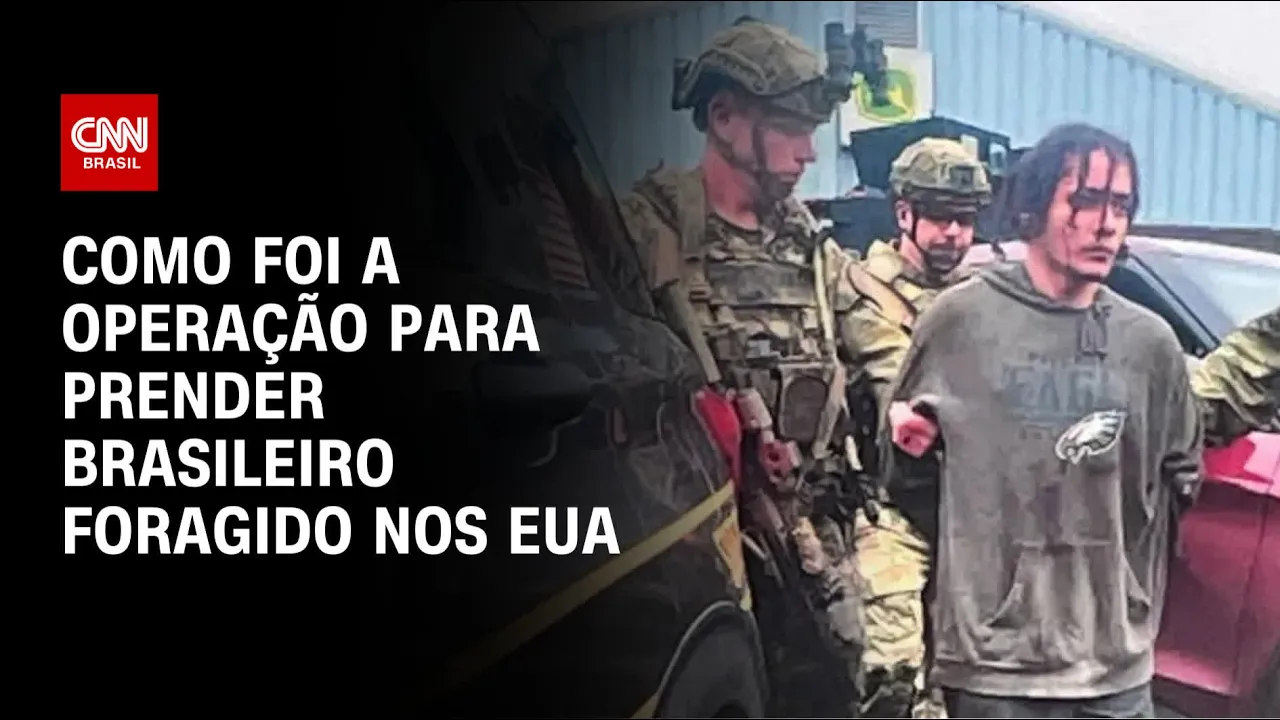 Como foi a operação para prender brasileiro foragido nos EUA | CNN PRIME TIME