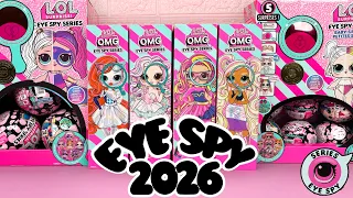 Unboxing All LOL Surprise Eye Spy Series 2026 OMG Dolls Eye Spy