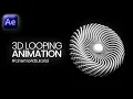 3d Looping Animation In Cinema 4d Cinema4d Tutorials