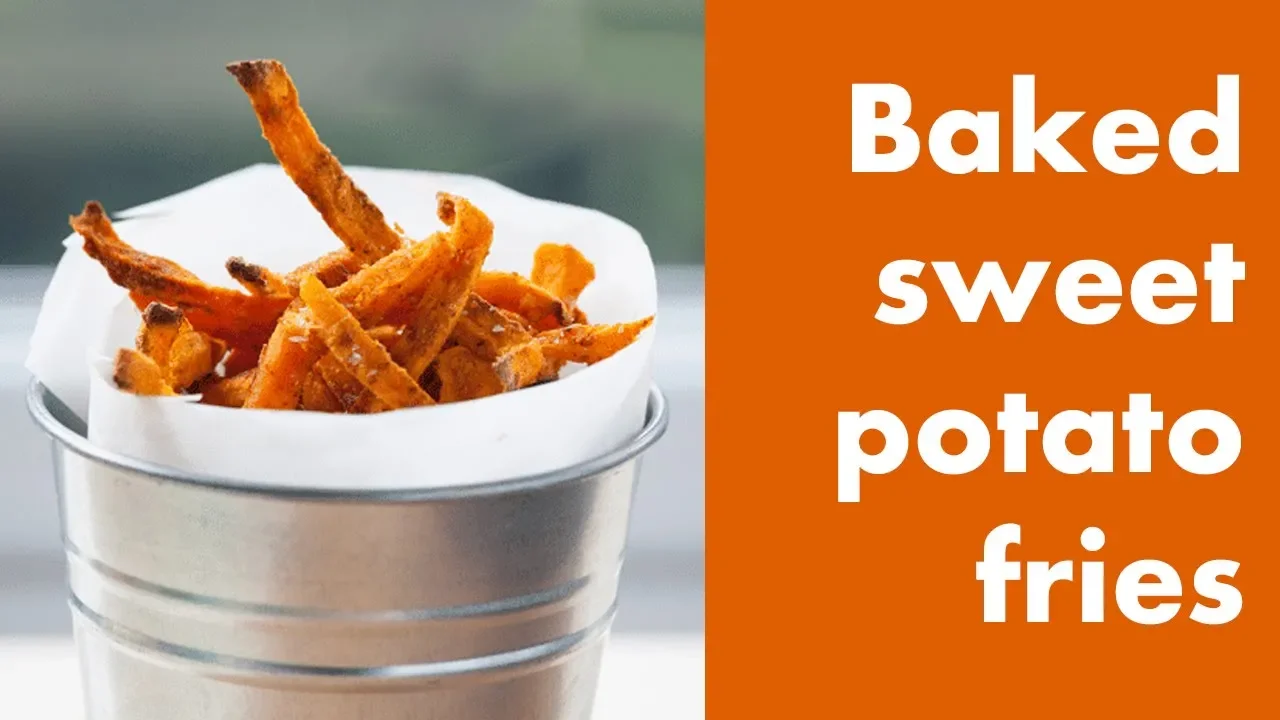 How to make baked sweet potato fries