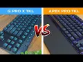 Logitech G PRO X TKL vs SteelSeries APEX PRO TKL 2023 Keyboard