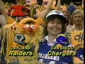 NFL 1980 01-11-81 Oakland Raiders at San Diego Chargers pt 1 of 2 AFC Championship