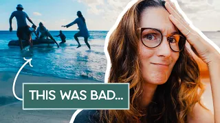 DINGHY ACCIDENT in Barbuda  #116