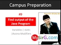 Find output of Java Program Hindi