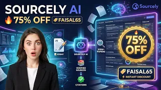 Sourcely AI Coupon Code 2026 Use FAISAL65 Get 75 OFF Instantly Working Discount