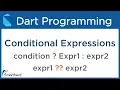 Dart Conditional Expressions Ternary Operator of Java Dart Flutter Tutorial 2