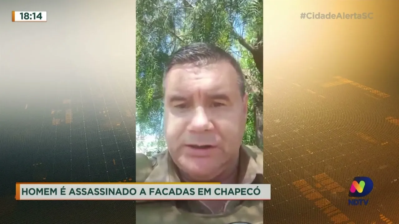 Homem é assassinado a facadas em Chapecó