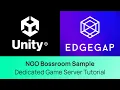 Add Dedicated Servers to Unity s Bossroom Sample NGO Netcode using Edgegap s Fork
