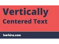Vertically Centering Text With Flexbox