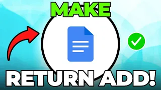 How to Make Return Address Labels in Google Docs