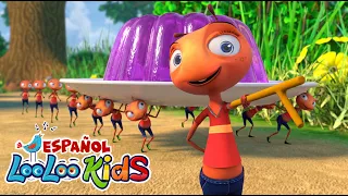 🐜Las Hormigas Marchan, Bebe Tiburón y La Vaca Lola - Canciones Infantiles con animales para niños