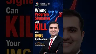 Wrong Program Signaling Can Hurt Your IMG Application ERAS Match Strategy