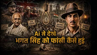 AI से देखो: भगत सिंह को फांसी कैसे हुई? | Bhagat Singh Full Story | Indian History