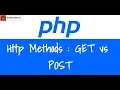 Php C Object Oriented Impl 36 Http Methods Get vs Post