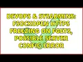 DevOps SysAdmins fsockopen https freezing on fgets possible server config error