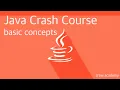 Java Crash Course - Basic Concepts