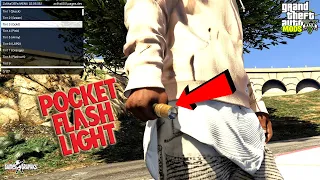 How to install Sidio Pocket Flashlight Add-On SP FiveM GTA 5 MODS
