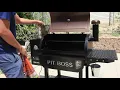 Pit Boss Pro Series 820 sq in Black and Chestnut Pellet Grill