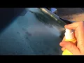 spraying rubbing alcohol INSTEAD of scraping your windshield is easier