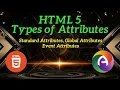 PHP Module 1 Part 10 HTML Slandered Global Event Attributes Window Form Mouse Media Clipboard