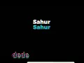 Download Lagu Nada dering sahur