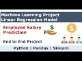 Machine Learning Project Employee Salary Prediction Linear Regression End to End Project