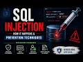 SQL Injection Explained How Attackers Exploit Databases And How to Stop Them