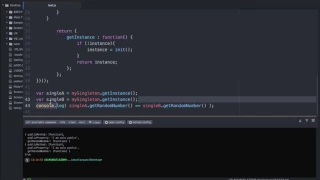 Design Patterns Javascript Singleton Pattern