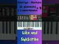 Lagu Warriyo - Mortals | Piano Easy Tutorial | #pianotutorial