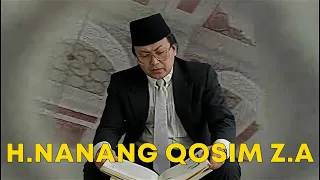 h nanang qosim z a 