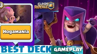 Hogamania The Ultimate Clash Royale Deck Gameplay