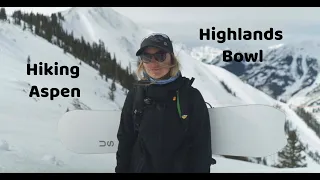 Highlands bowl - Hiking in Aspen
