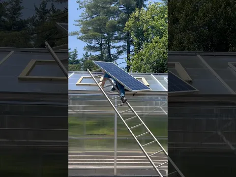 Using solar energy to HEAT my greenhouse…