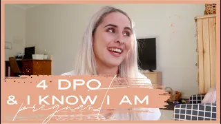 4 DAYS PAST OVULATION I KNOW I AM PREGNANT BEING TOTALLY TRANSPARENT TTC 2020