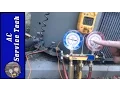 Charging Freon Checking the Freon R-22 Refrigerant Charge Step By Step and How to tell if its Low