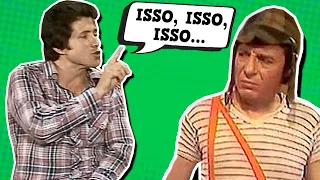 PERSONAGENS de CHAVES USANDO BORDÕES DE OUTROS!  (PARTE 2)