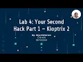 CYB-610 Lab 4 - Your Second Hack Part 1