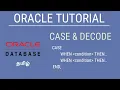 Oracle - Case Decode Tamil iCoding