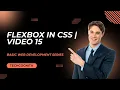 Flexbox in CSS Tutorial 15 TechCognita