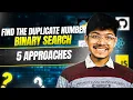 287 Find the Duplicate Number Day 013 5 Ways Binary Search Bit Manipulation Slow Fast