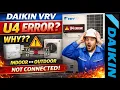 How to Fix Daikin AC Error U4 Complete Troubleshooting Guide Step-by-Step Airconditioner Error