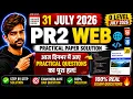 31 July 2026 PR2 Web Practical Paper Solution M2 Practical Exam Questions O Level July 2026