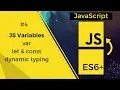 JavaScript - ES6 Variables
